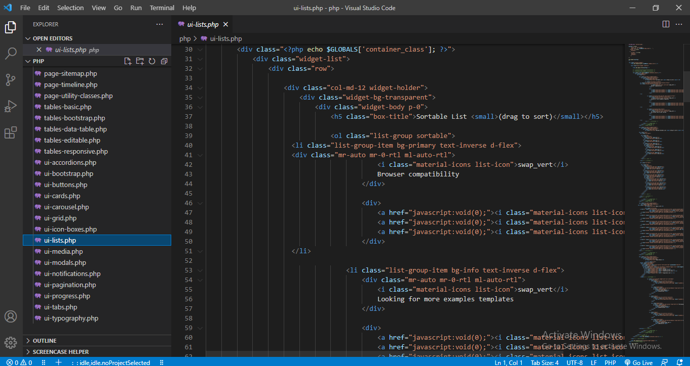 Chia sẻ một theme đầy đủ giao diện và code php cho các lập trình viên ...
